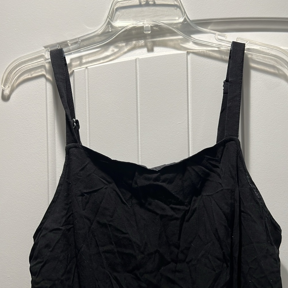 Old Navy large black long dress - Picture 2 of 4